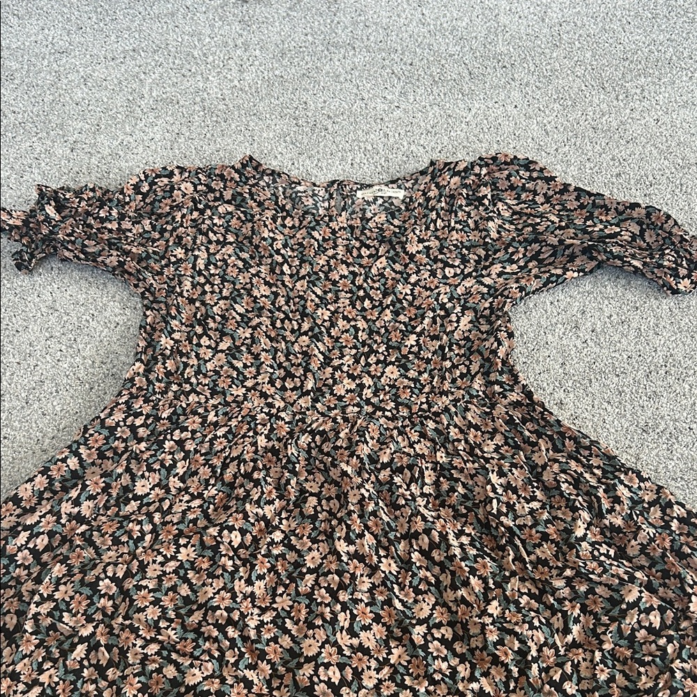 Natural life Floral Patterned Dress